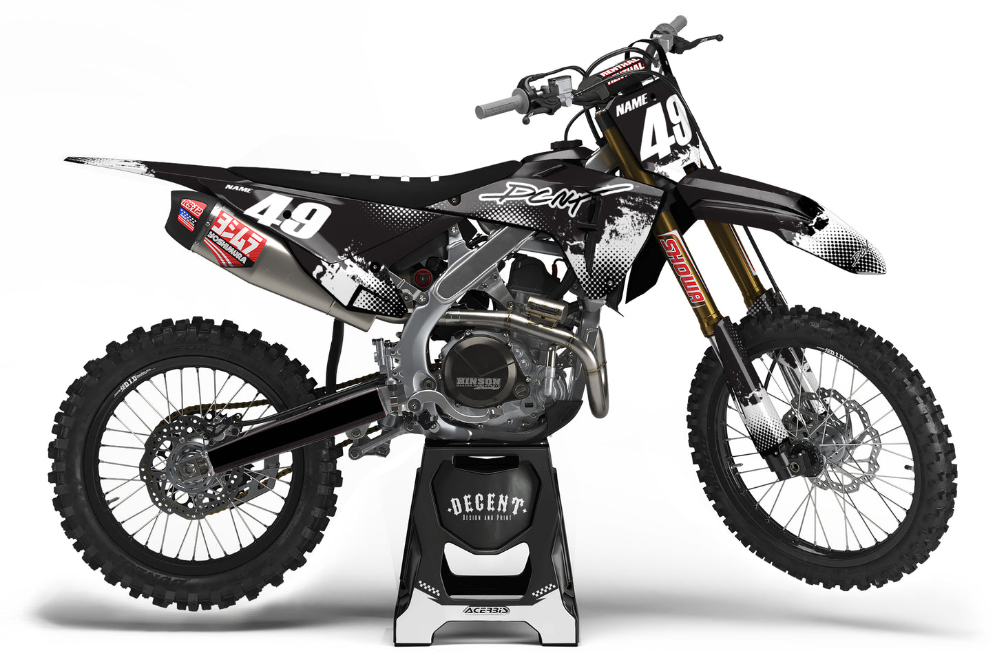"CHAOS" Semi-Custom Motocross Graphics
