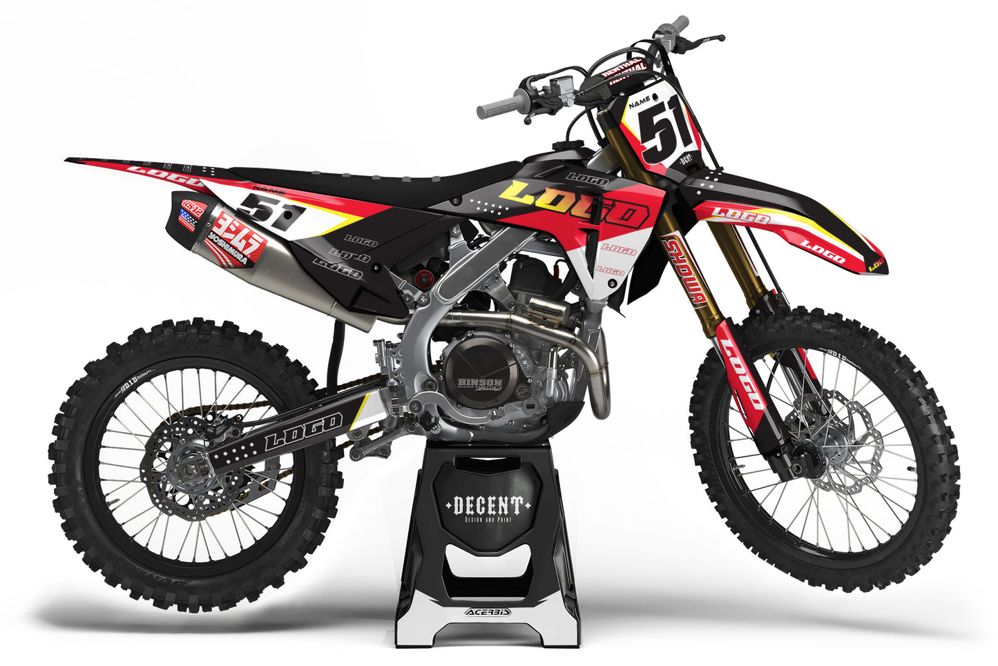 "PROPER" Semi-Custom Motocross Graphics