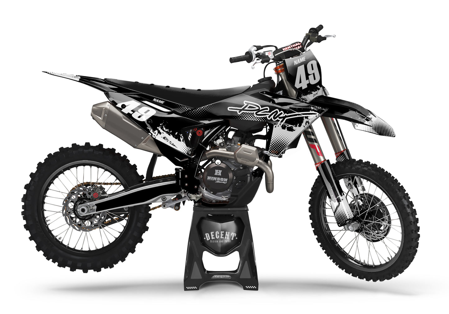 "CHAOS" Semi-Custom Motocross Graphics