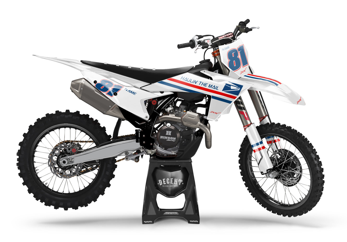 "HAULIN'" Semi-Custom Motocross Graphics