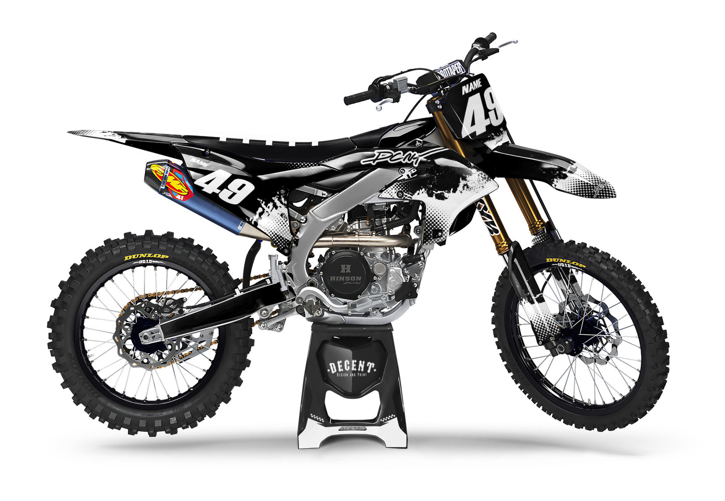 "CHAOS" Semi-Custom Motocross Graphics