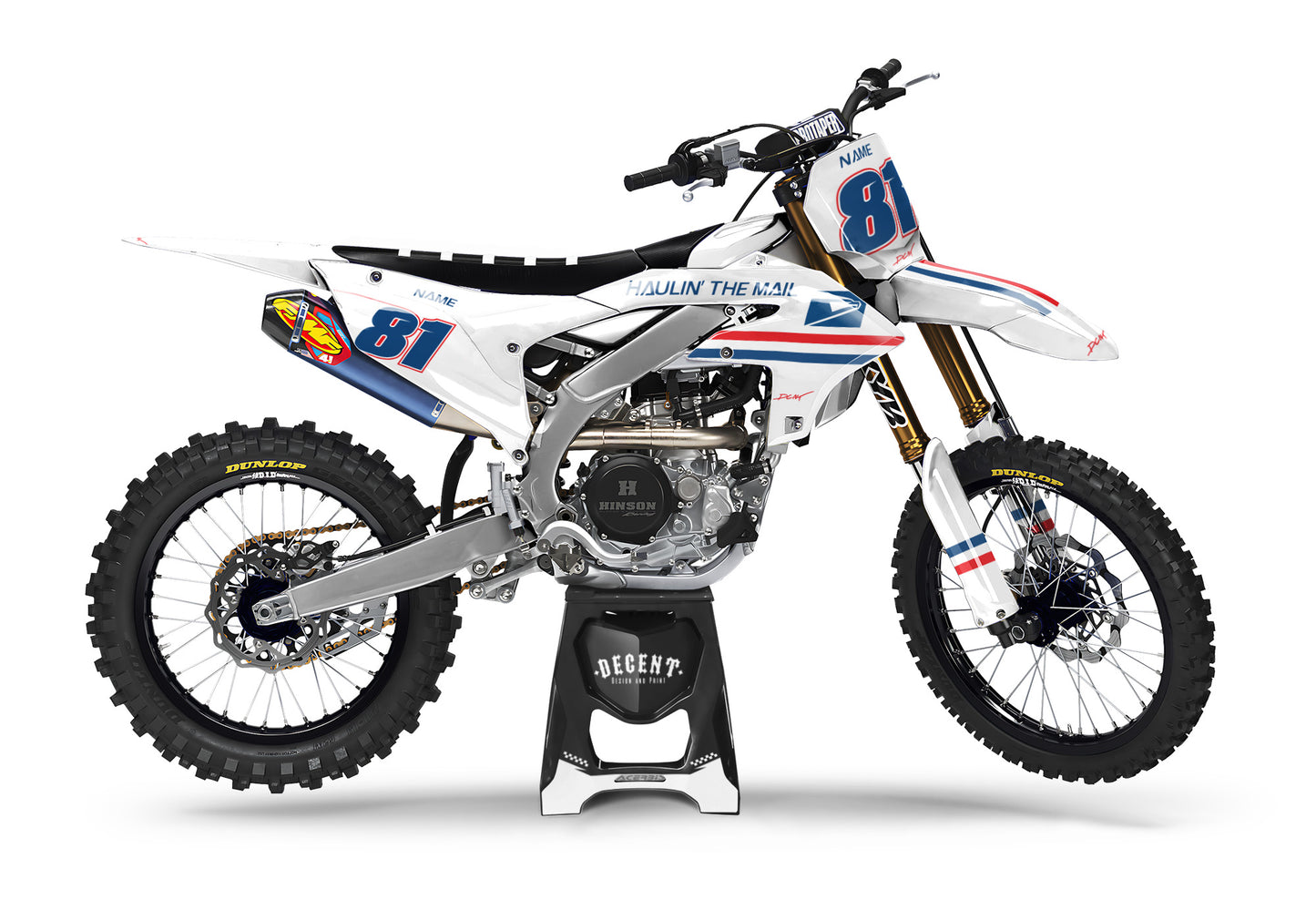 "HAULIN'" Semi-Custom Motocross Graphics