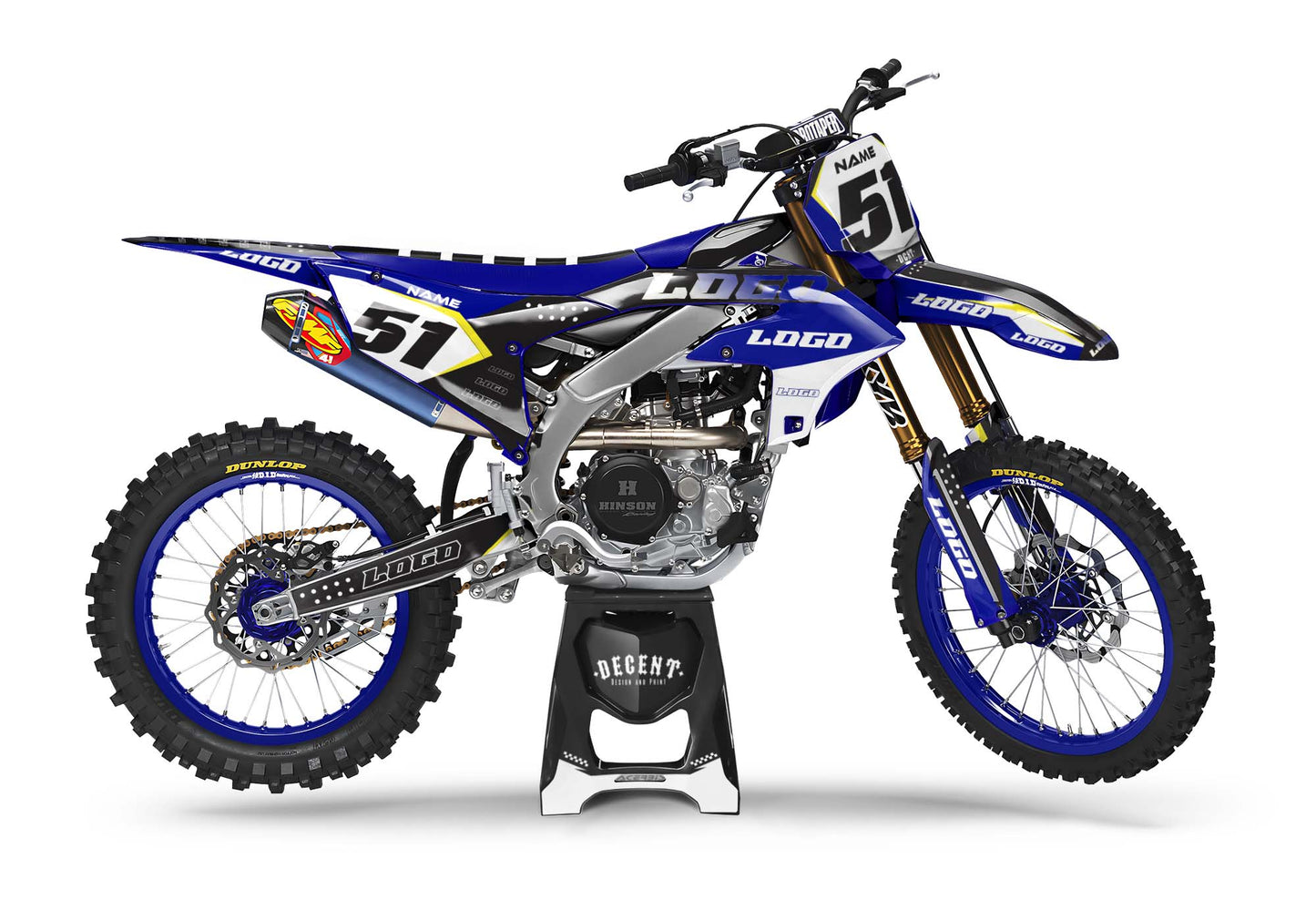 "PROPER" Semi-Custom Motocross Graphics