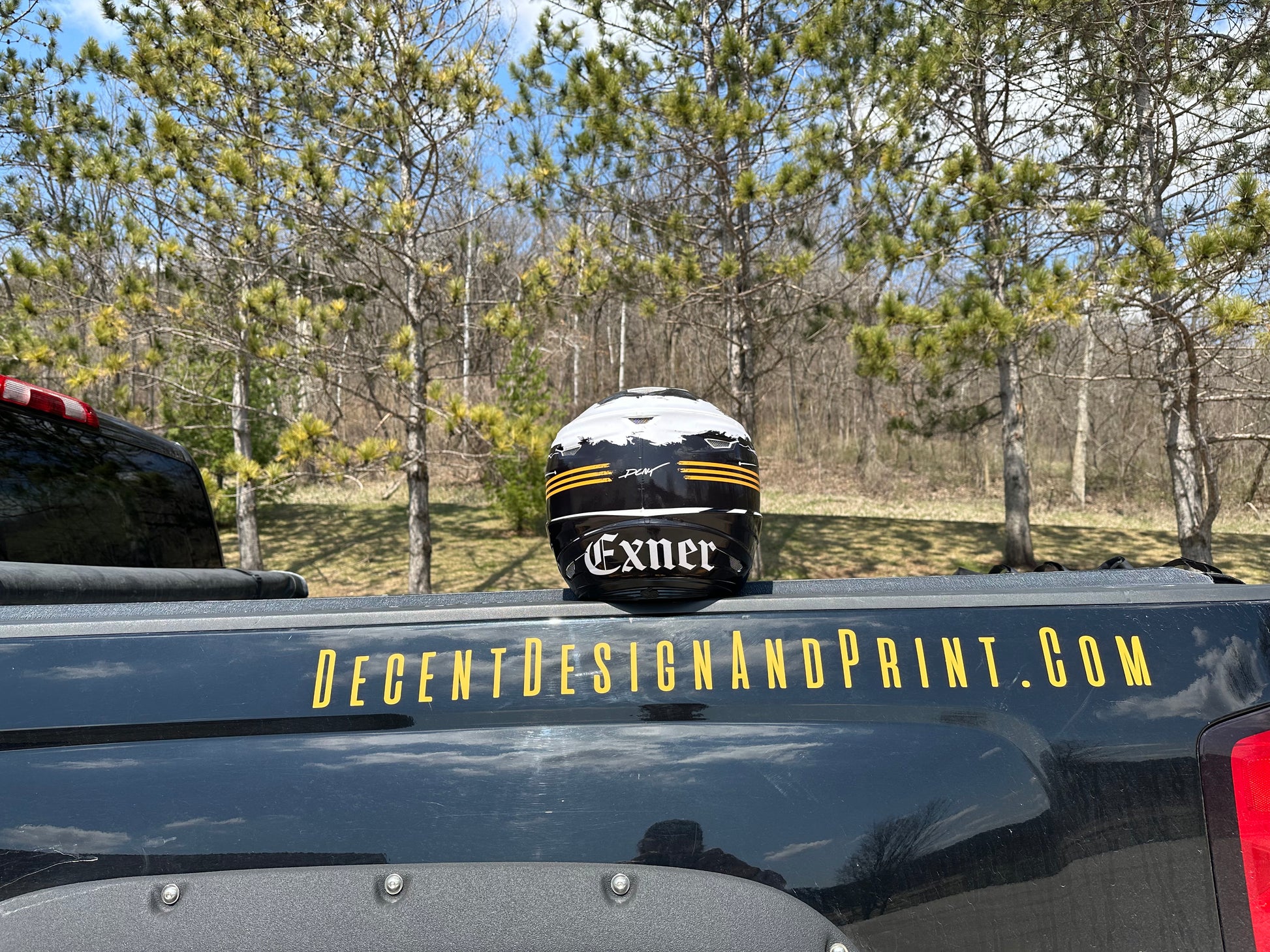 custom helmet wrap