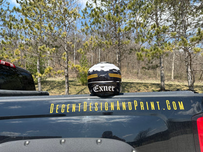 custom helmet wrap