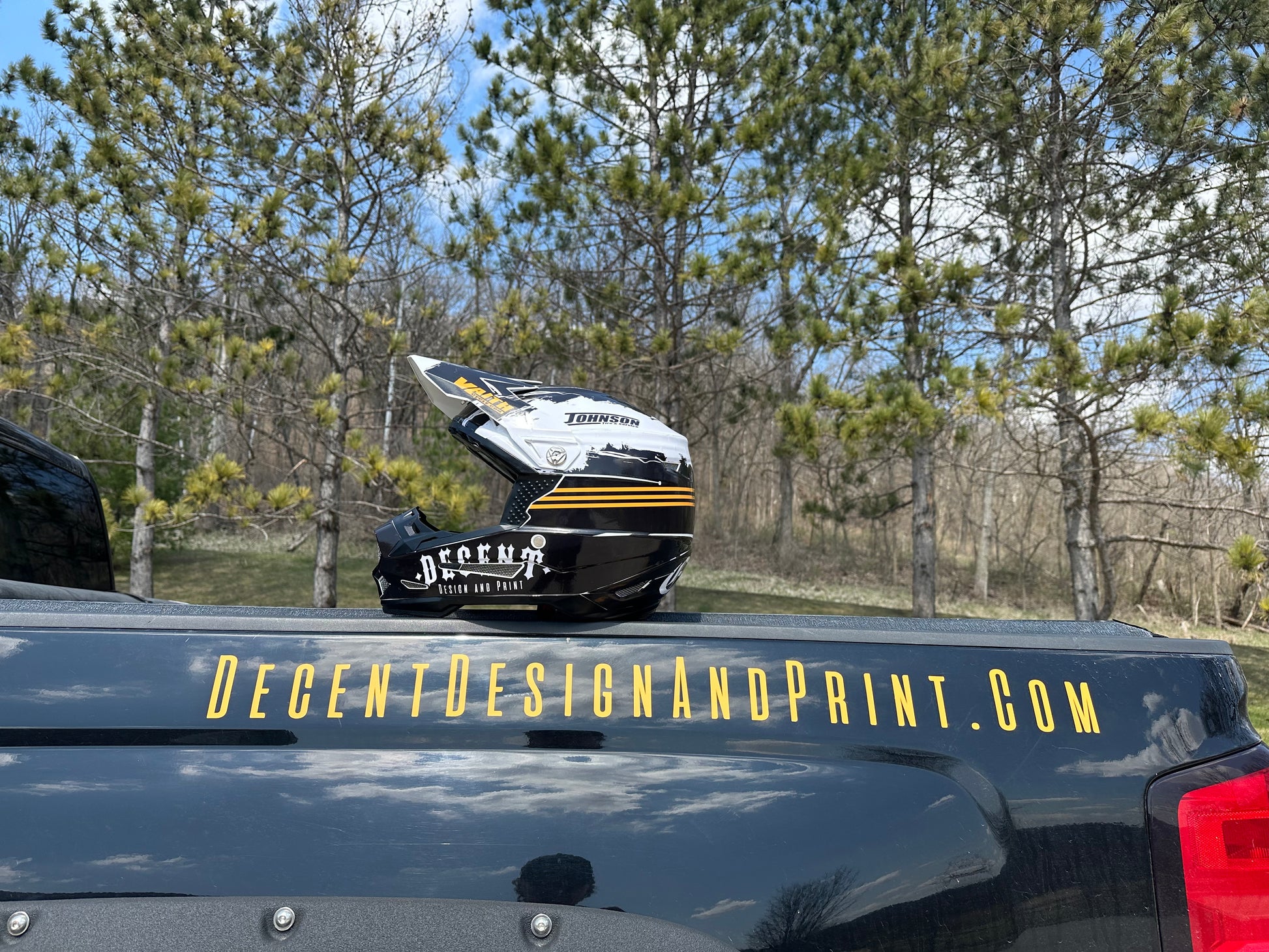 custom helmet wrap