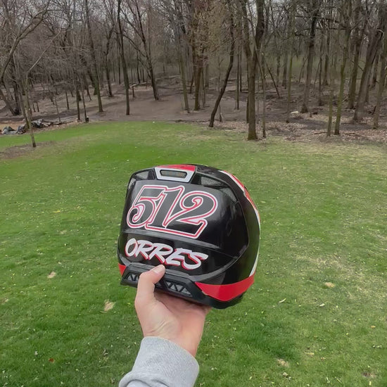 custom helmet wrap